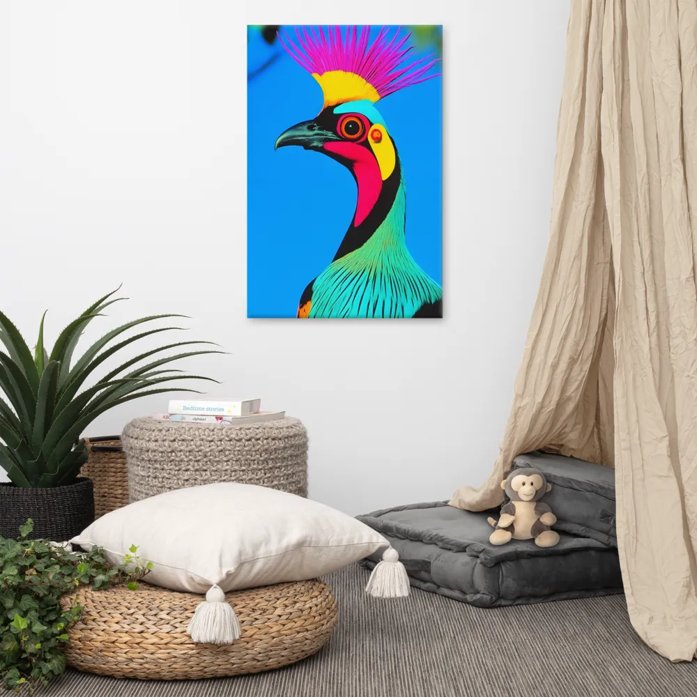 Whimsical Avian Portrait