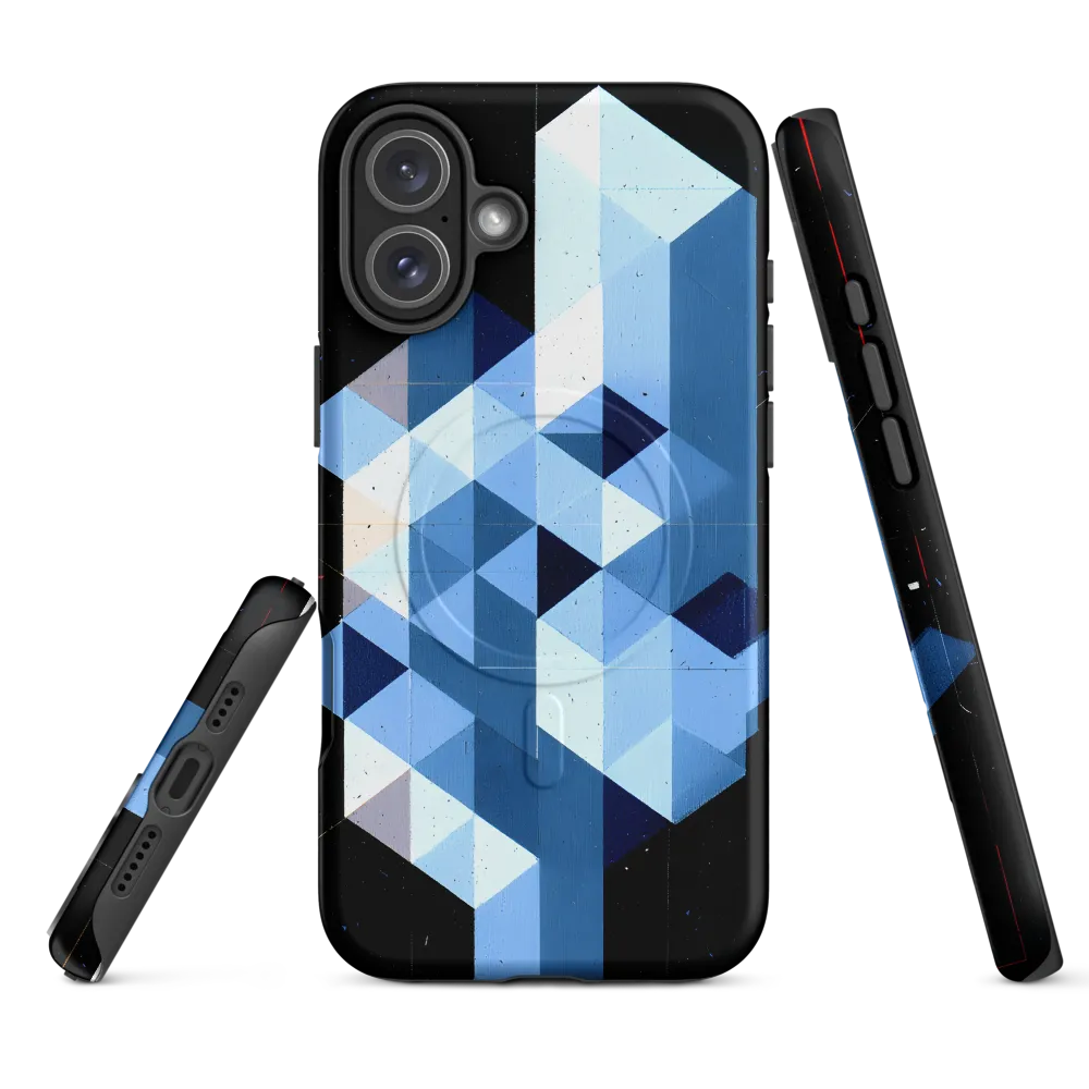 Blueprint of Depth | Phone Case |  16 Plus | MagSafe® Tough Case | Matte