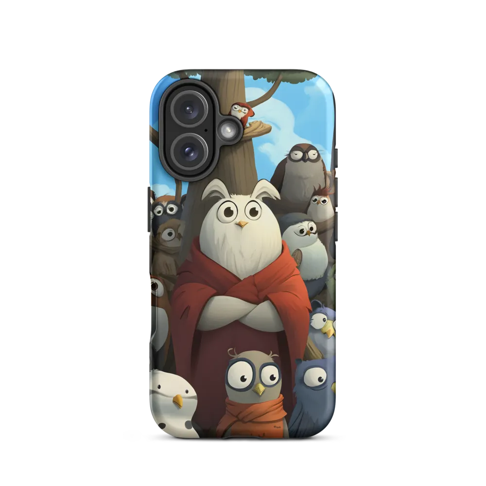 The Gathering of Owls | Phone Case