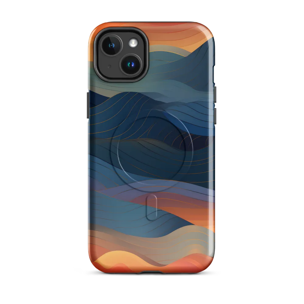 Harmonious Waves at Dusk
