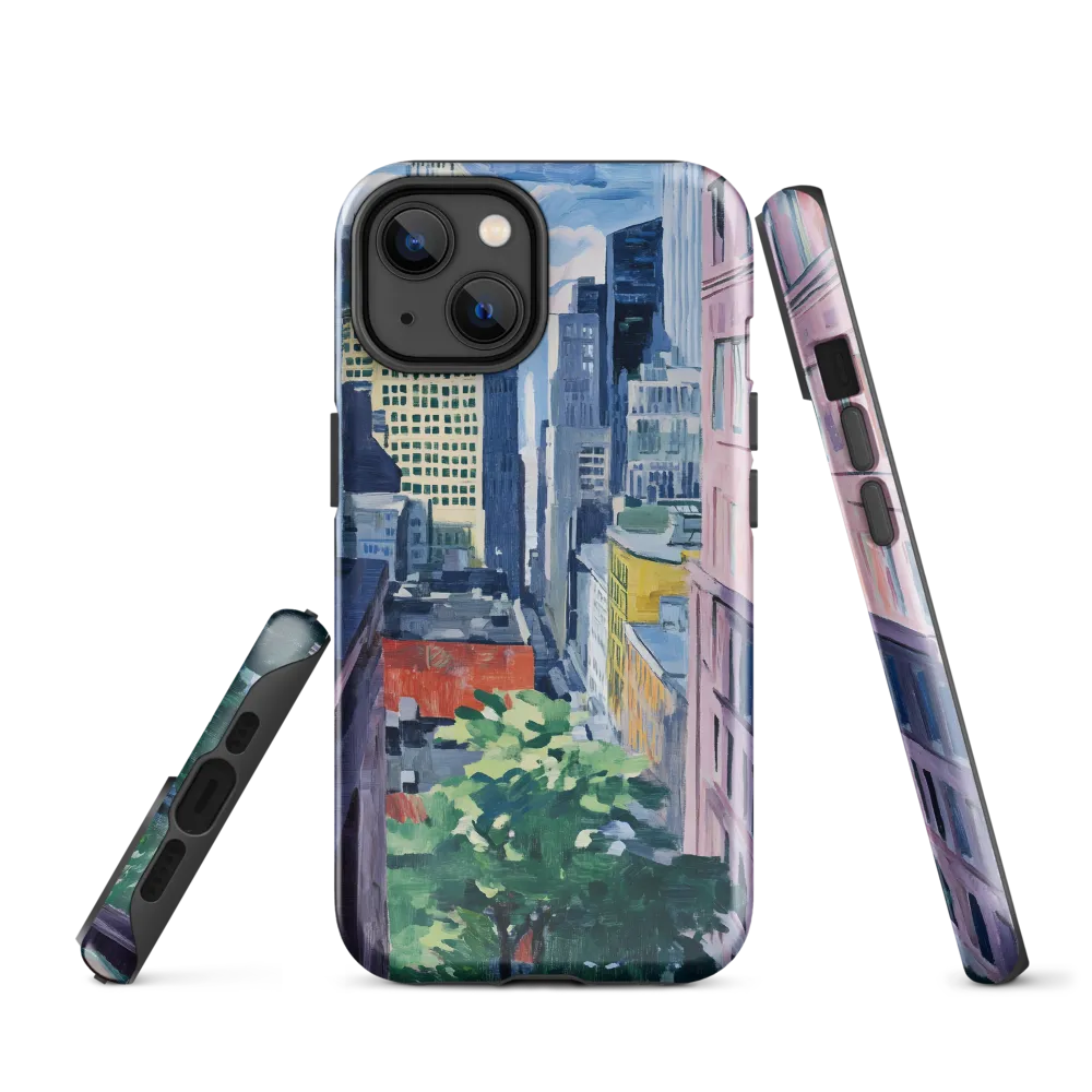 Urban Symphony: A Cityscape in Color