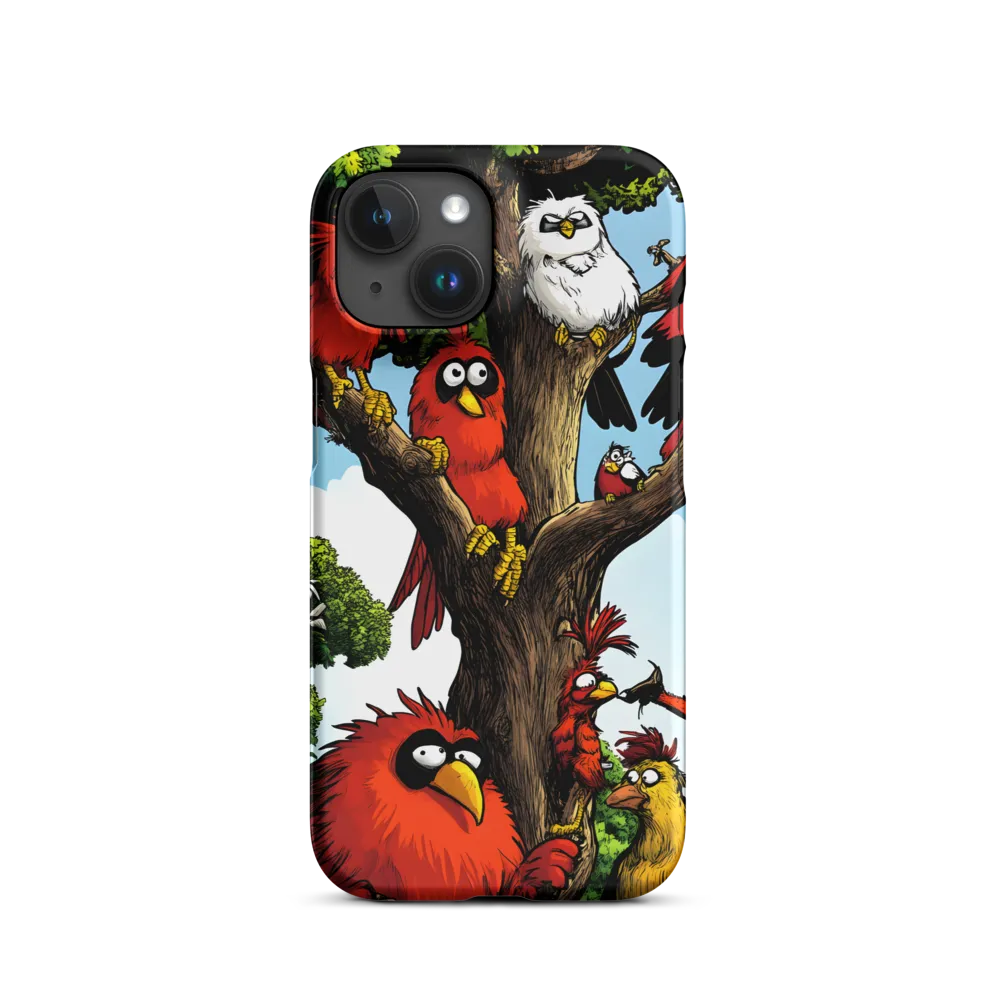 Whimsical Avian Gathering