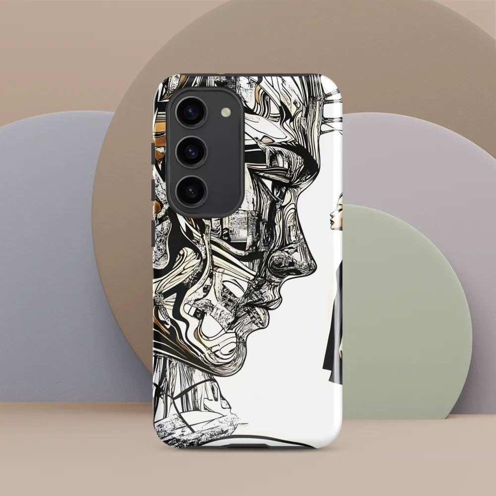 Reflections of Duality | Phone Case |  S23 | Tough Case | Glossy