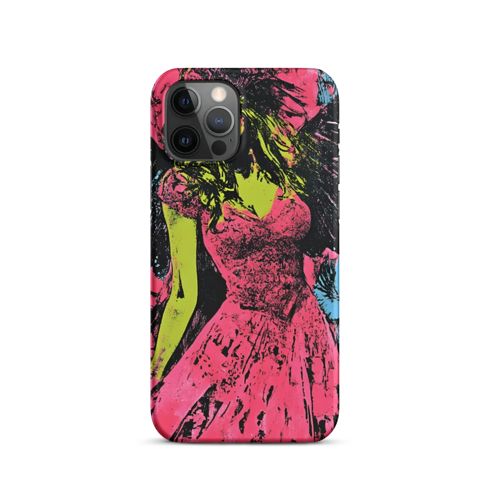 Mystical Angel in Neon Dreams