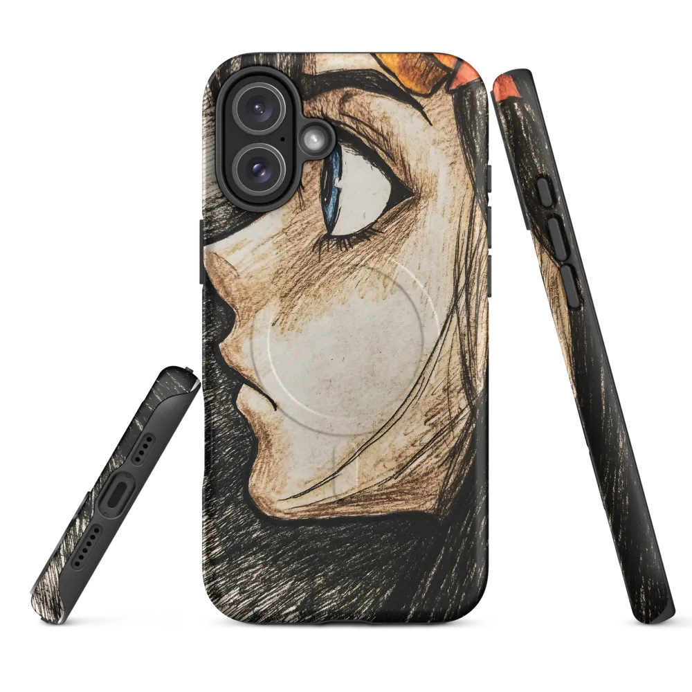 Reflections in Profile | Phone Case |  16 Plus | MagSafe® Tough Case | Matte