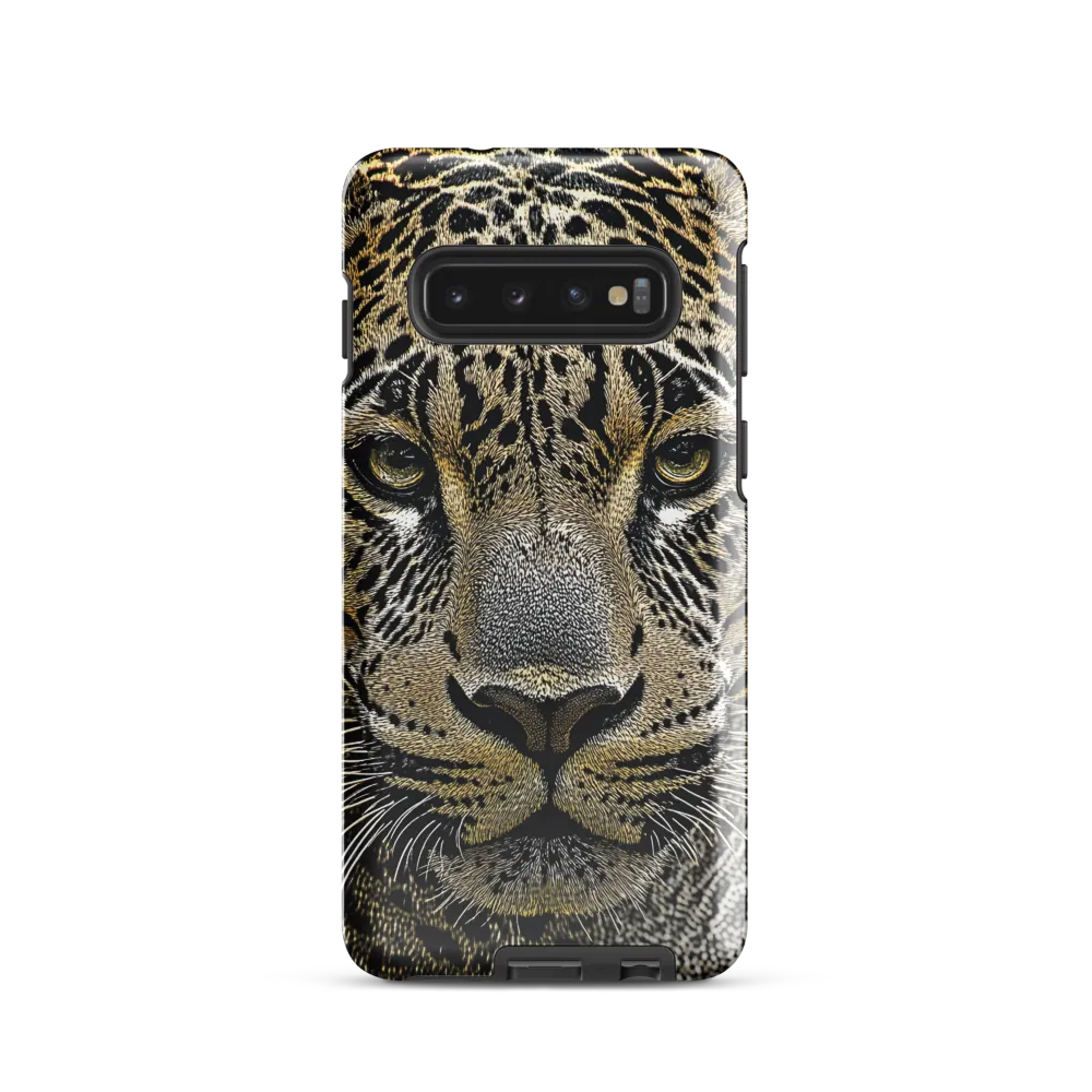 The Majestic Gaze: Portrait of a Leopard