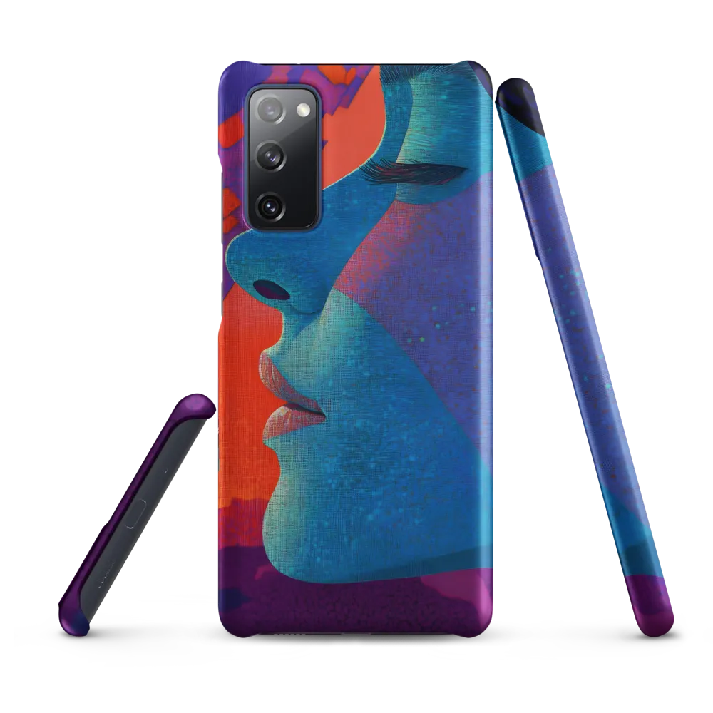 Cyan Profile with Magenta Mosaic