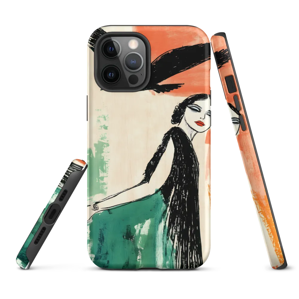 Elegance in Flight | Phone Case |  12 Pro Max | Tough Case | Matte