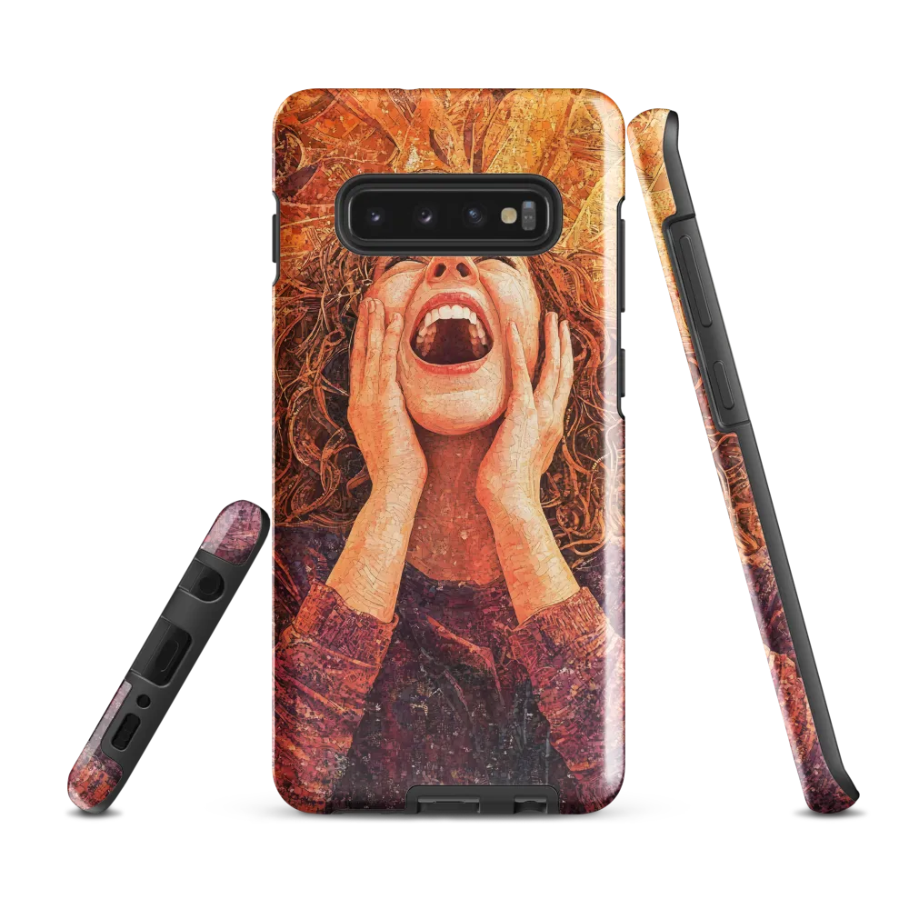 Euphoria in Mosaic | Phone Case |  S10 Plus | Tough Case | Glossy