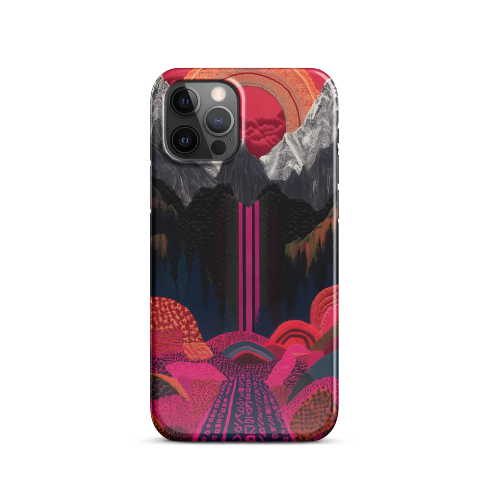 Ethereal Cascade: A Surreal Landscape