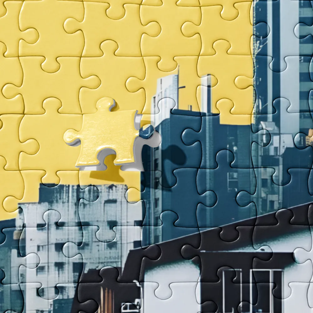 Urban Harmony in Color | Jigsaw Puzzle | 252 pieces