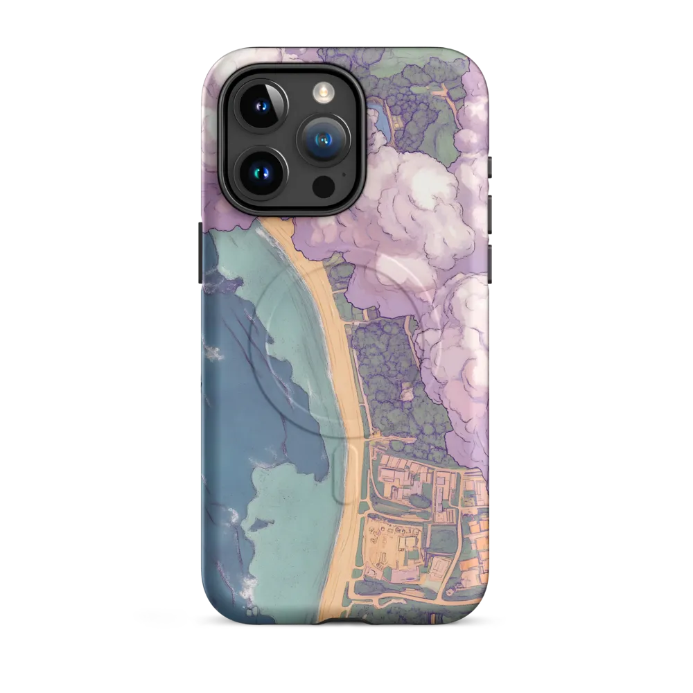 Serenity Over the Coast | Phone Case |  15 Pro Max | MagSafe® Tough Case | Matte