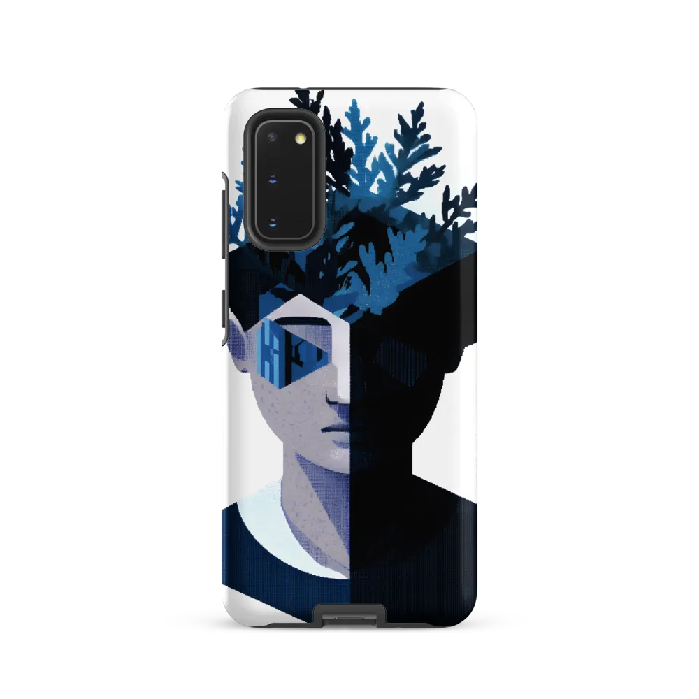 Nature's Reflection in a Surreal Portrait