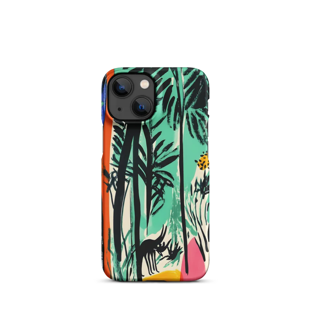 Whispers of the Jungle | Phone Case |  13 Mini | Snap Case | Matte