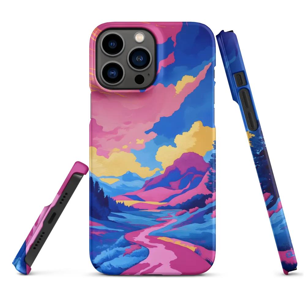 Dreamscape: The Serene River | Phone Case |  13 Pro Max | Snap Case | Matte