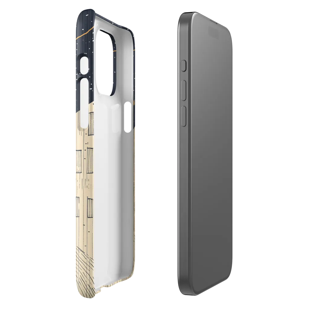 Under the Starry Canvas | Phone Case |  15 Pro Max | Snap Case | Glossy