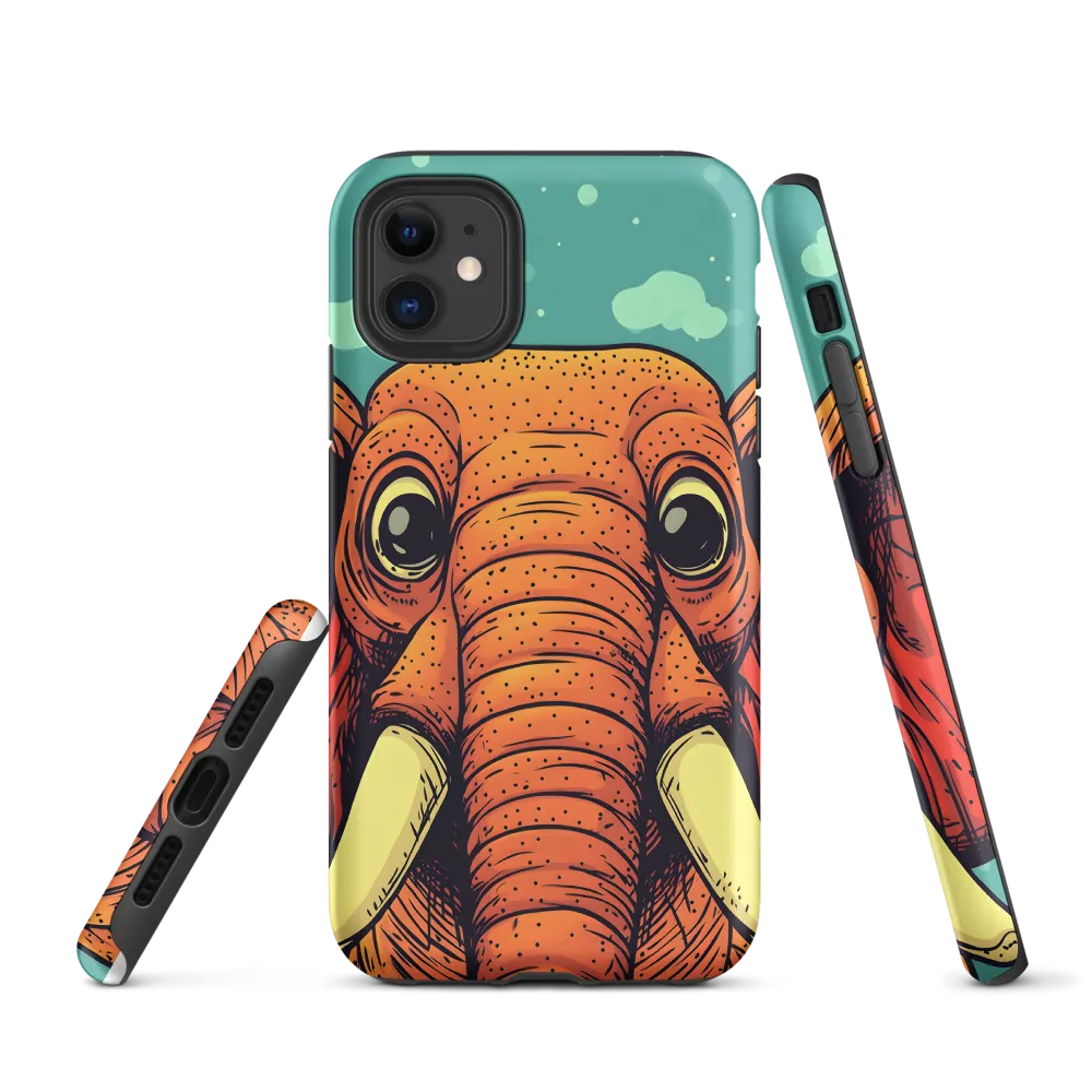 Whimsical Majesty: The Playful Elephant