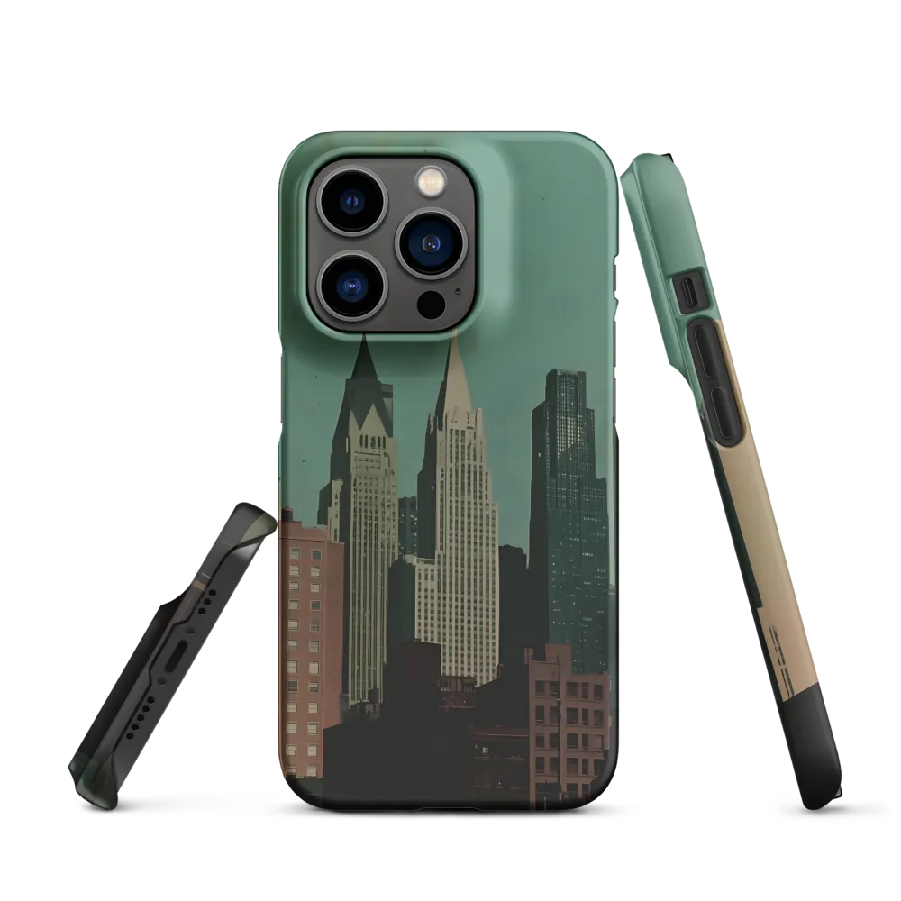 Urban Nostalgia: A Retro Cityscape