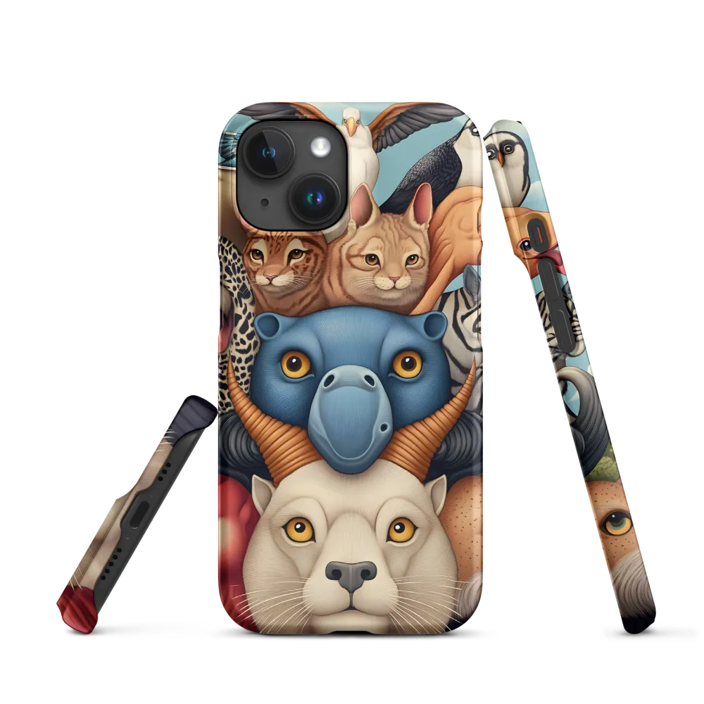 Harmonious Echoes of Wildlife | Phone Case |  15 | Snap Case | Matte