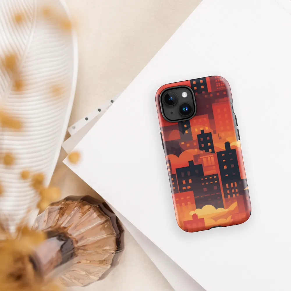 Radiance of the Urban Horizon | Phone Case |  15 | Tough Case | Glossy