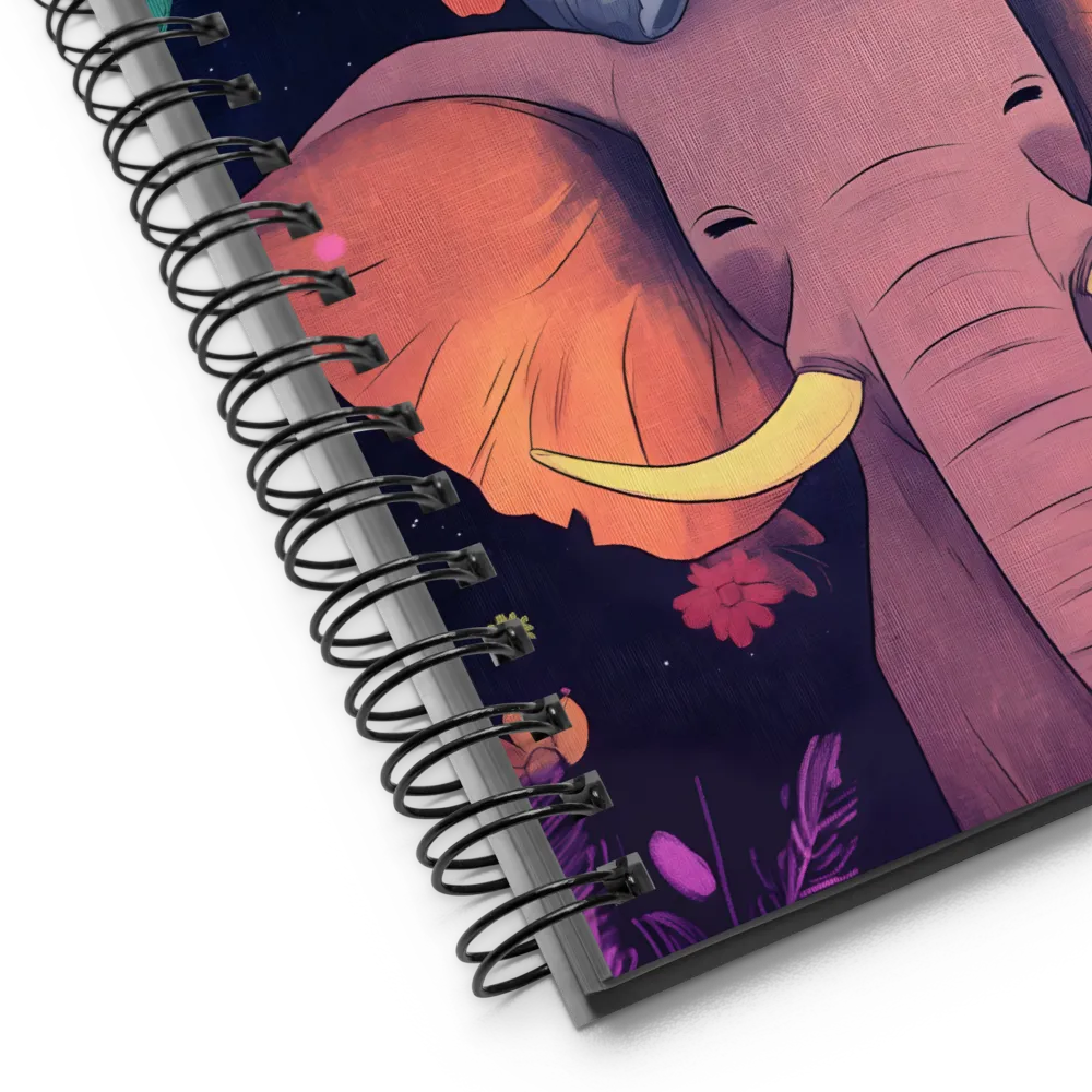 A Whimsical Friendship | Spiral Notebook