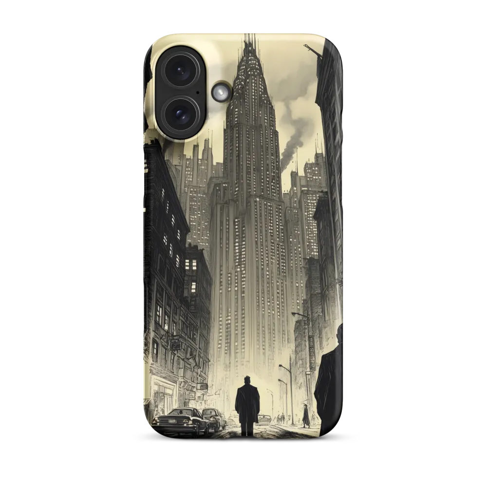 Echoes of the City | Phone Case |  16 Plus | Snap Case | Matte