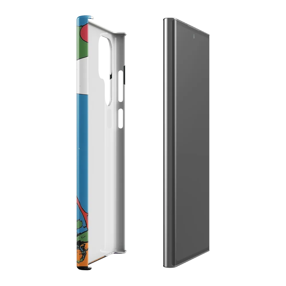 Dynamic Abstract Movement | Phone Case |  S22 Ultra | Snap Case | Glossy
