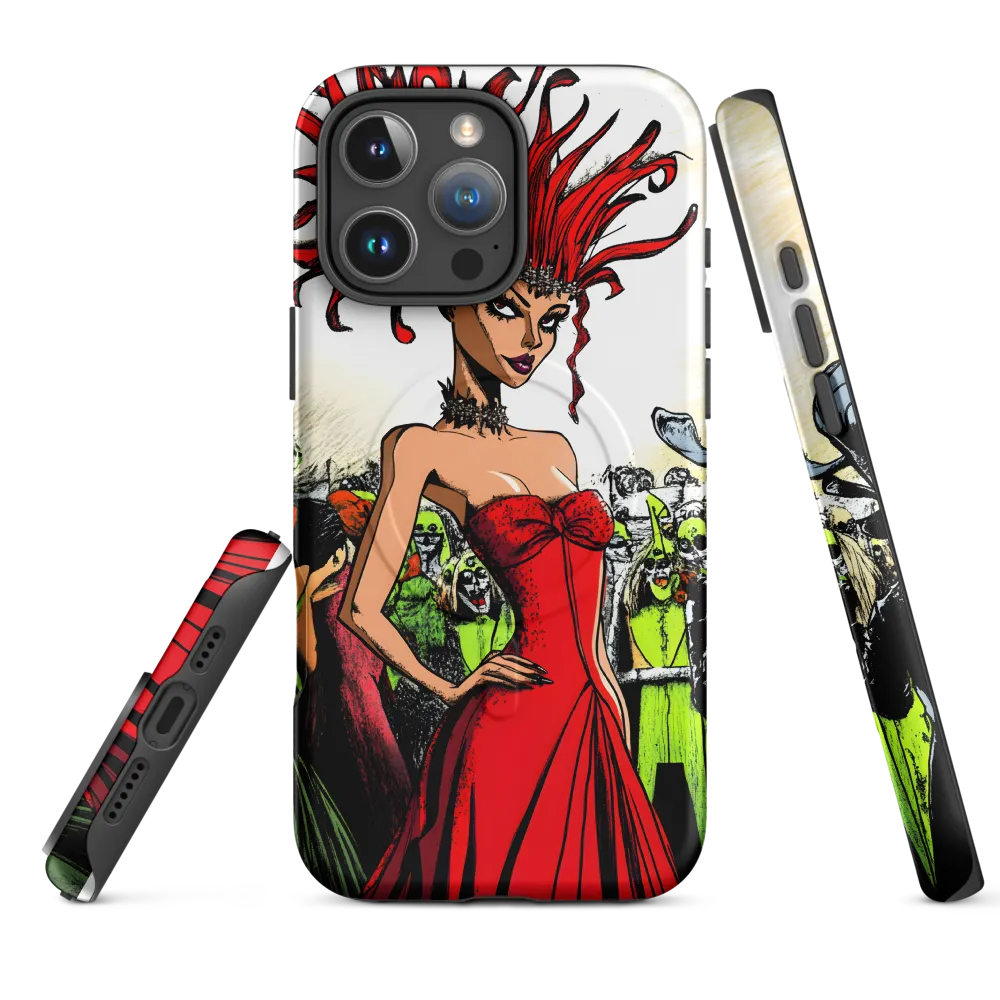 Fiery Elegance: A Fashion Statement