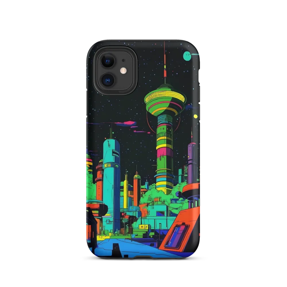 Neon Dreams: A Futuristic Cityscape