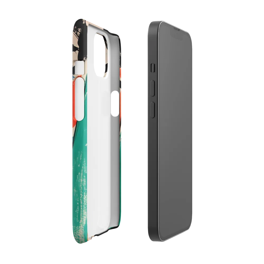 Vivid Portrait of a Modern Muse | Phone Case |  13 | Snap Case | Glossy
