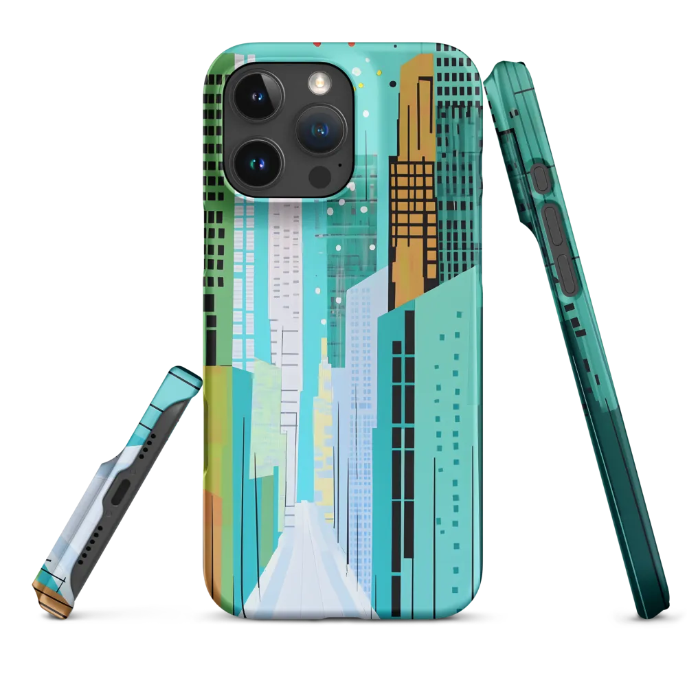 Urban Symphony in Turquoise