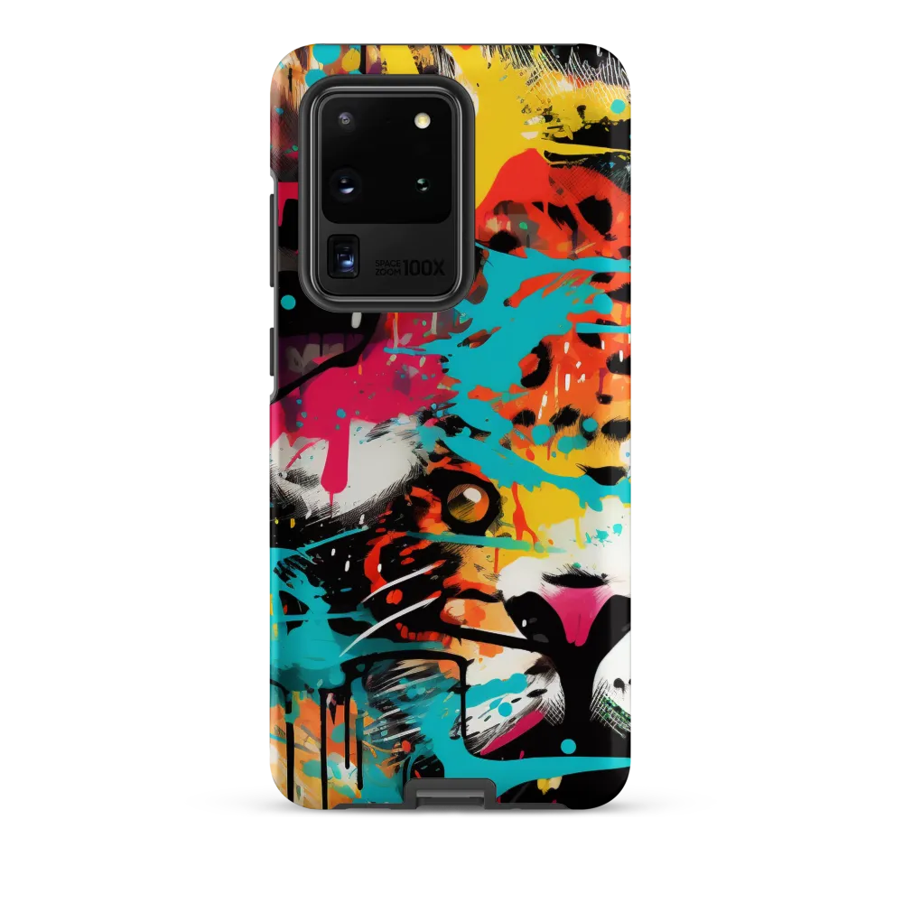 Fierce Fusion: Tiger and Lion in Graffiti
