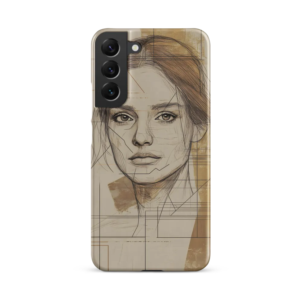 Geometric Elegance: A Modern Portrait