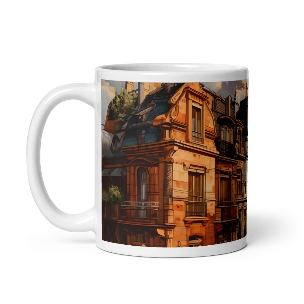 Whispers of a Timeless City | Mug with White inside | 11 oz