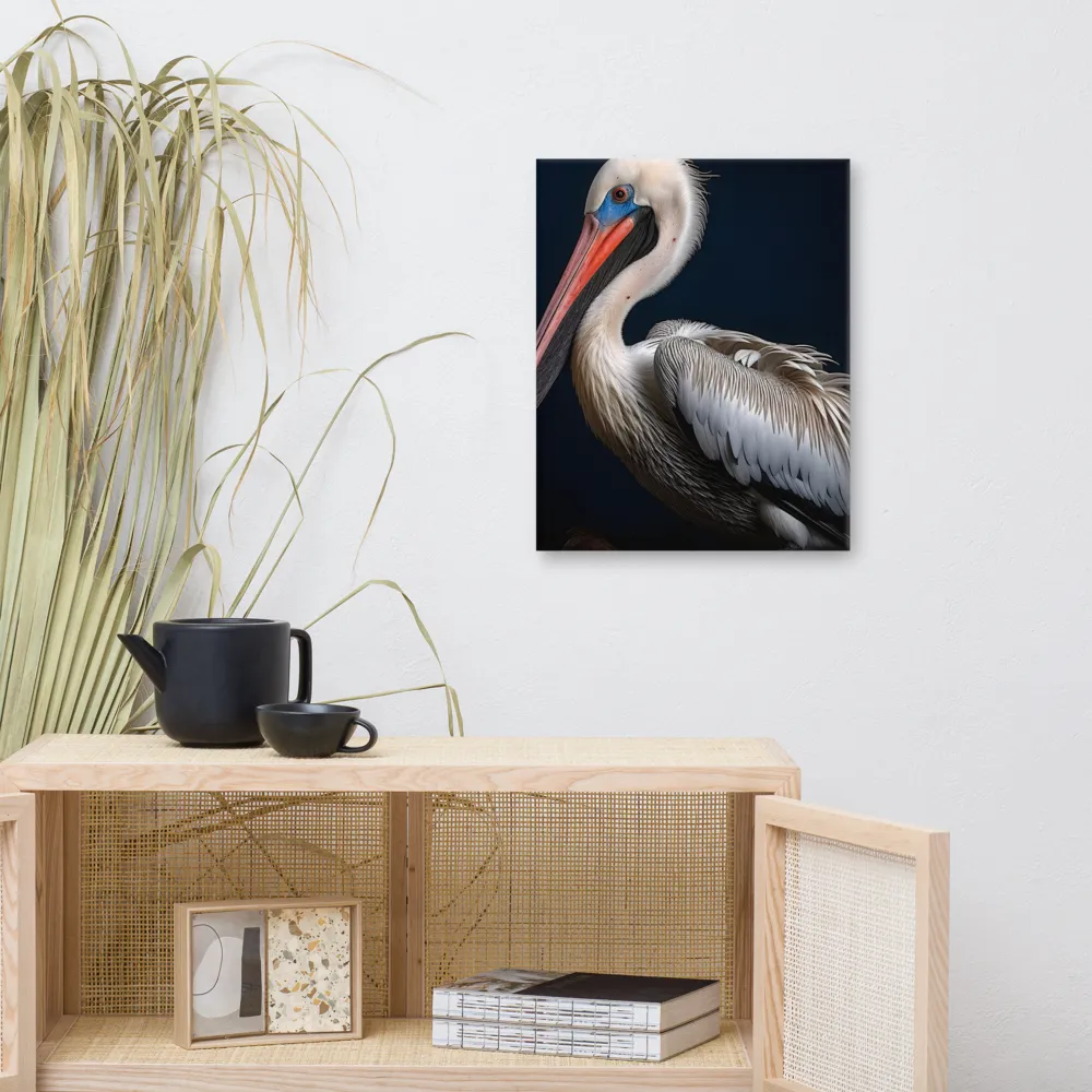 Majestic Pelican Portrait