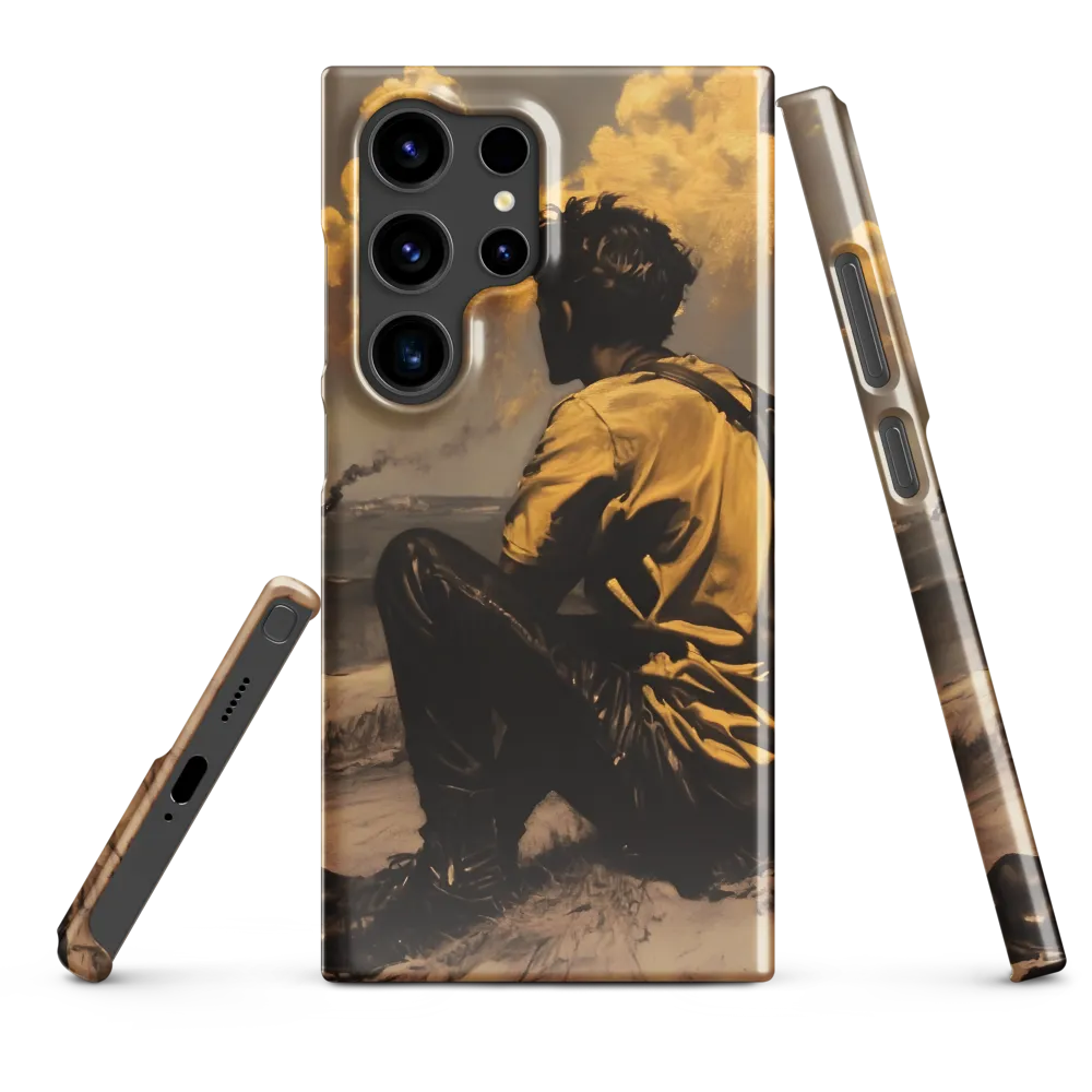 Reflections by the Shore | Phone Case |  S24 Ultra | Snap Case | Glossy