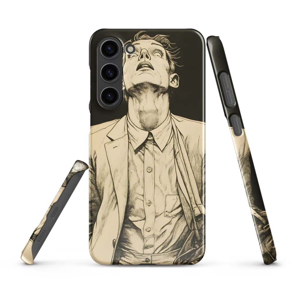 Desperate Gaze | Phone Case |  S23 Plus | Snap Case | Glossy