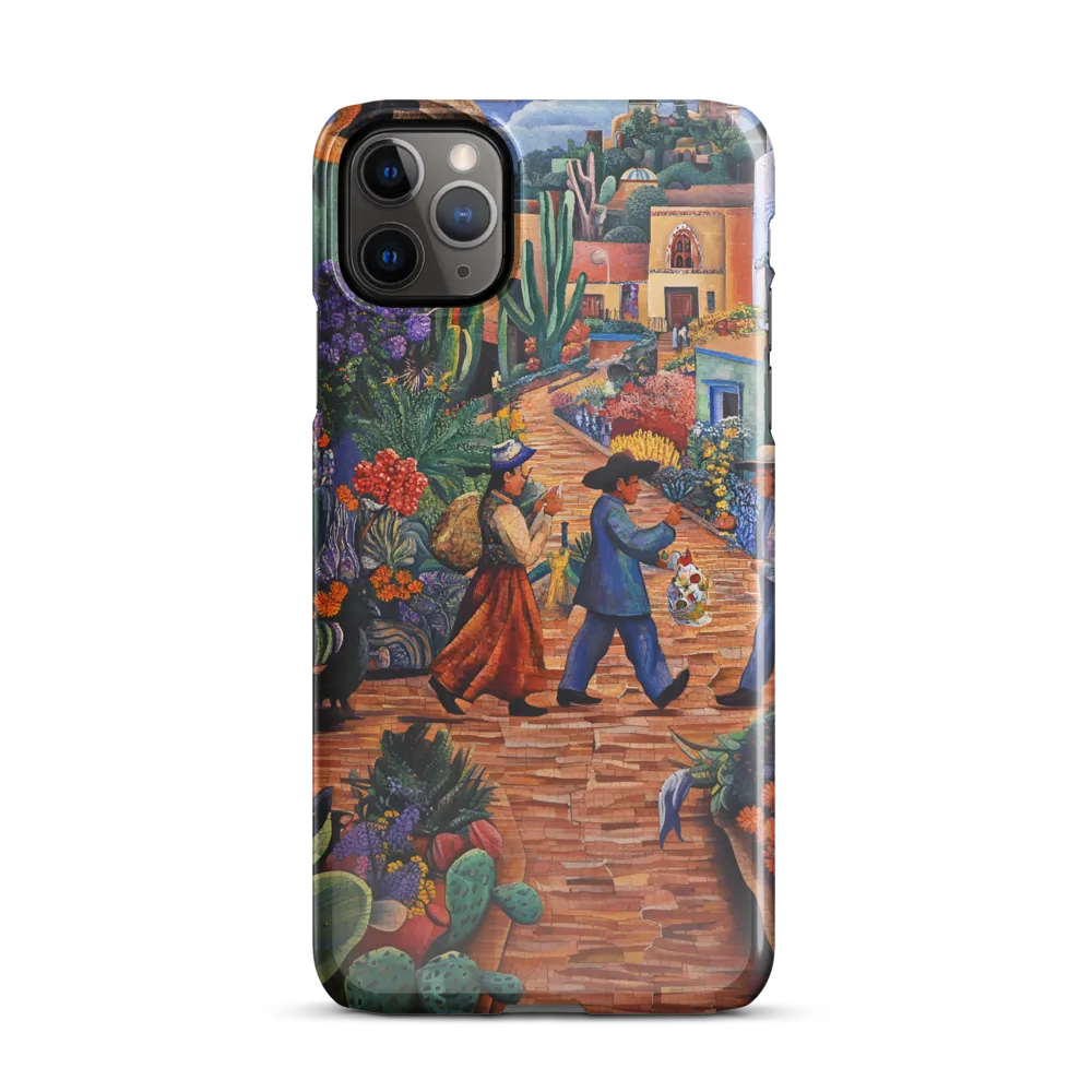 A Mosaic Journey Through Colorful Landscapes | Phone Case |  11 Pro Max | Snap Case | Glossy