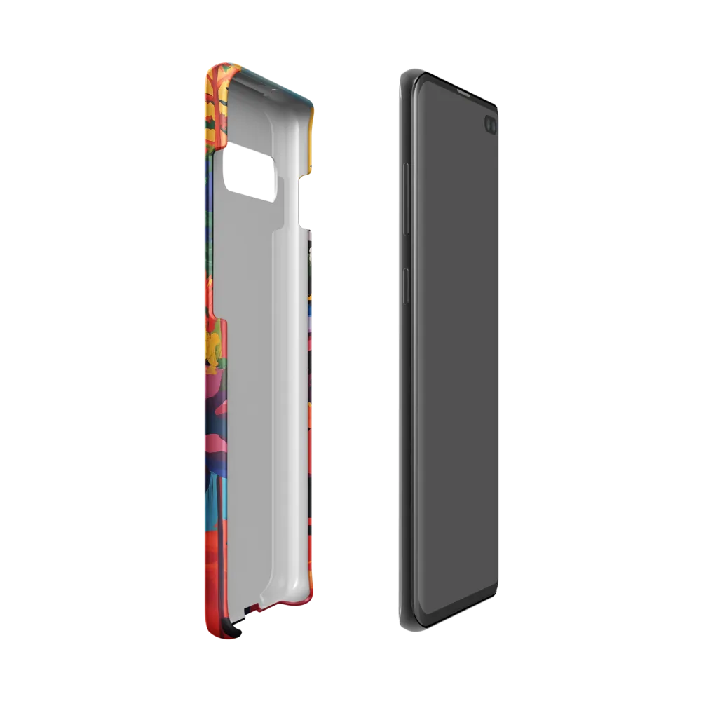 Enchanted Reflections | Phone Case |  S10 | Snap Case | Matte
