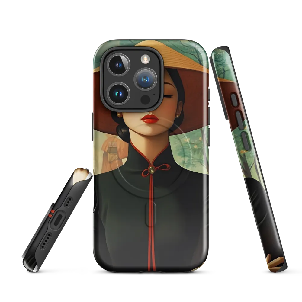 Elegance in Tranquility | Phone Case |  16 Pro | MagSafe® Tough Case | Glossy