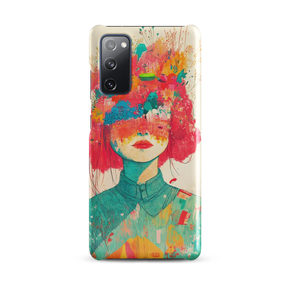 Whimsical Floral Portrait