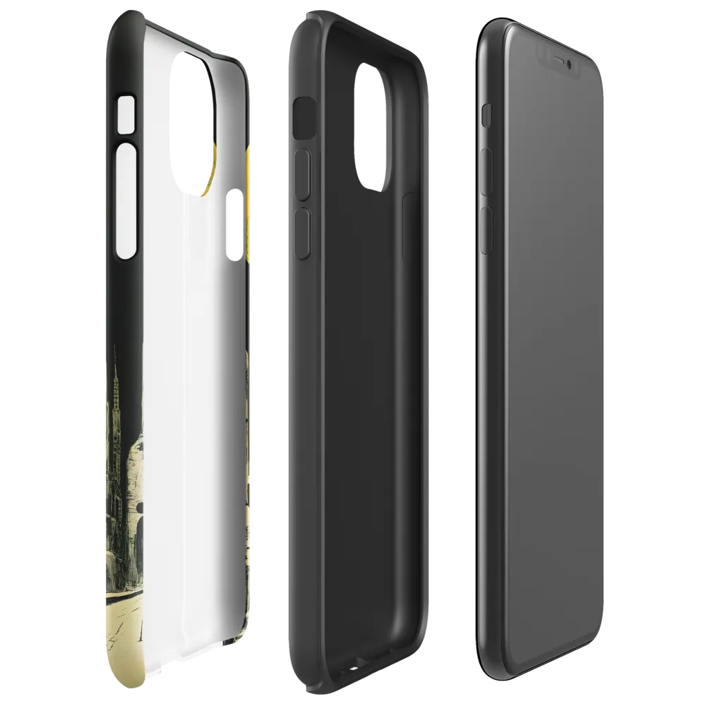 Odyssey in a Futuristic City | Phone Case |  11 Pro Max | Tough Case | Glossy