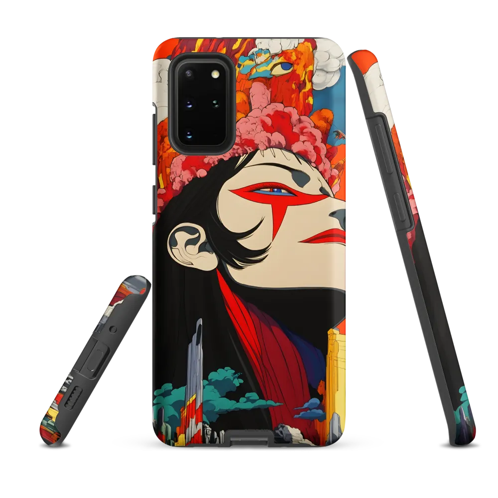Eruption of Power | Phone Case |  S20 Plus | Tough Case | Matte