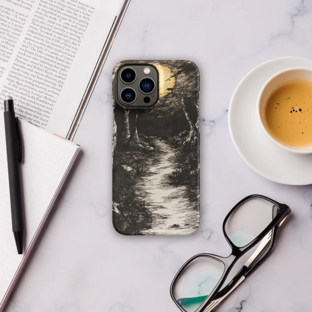 Moonlit Path Through the Enigmatic Forest | Phone Case |  13 Pro Max | Snap Case | Matte