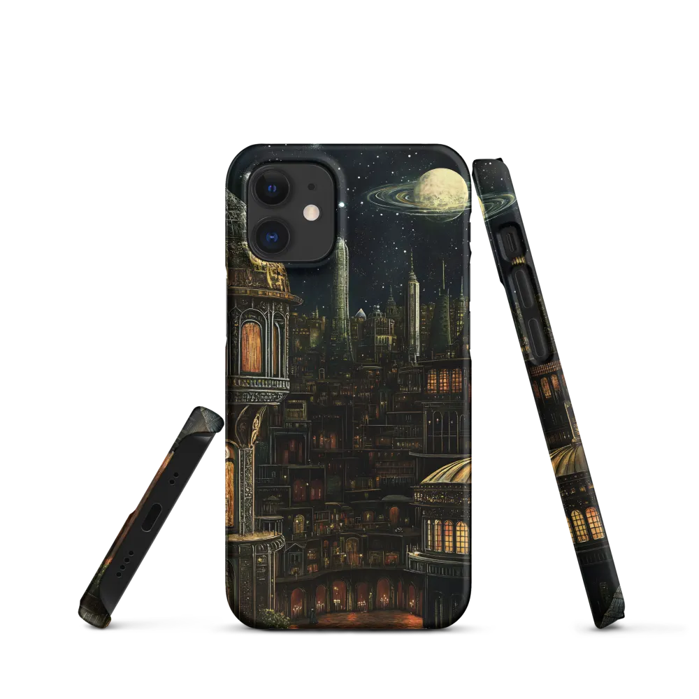 Celestial Enigma: A Surreal Cityscape