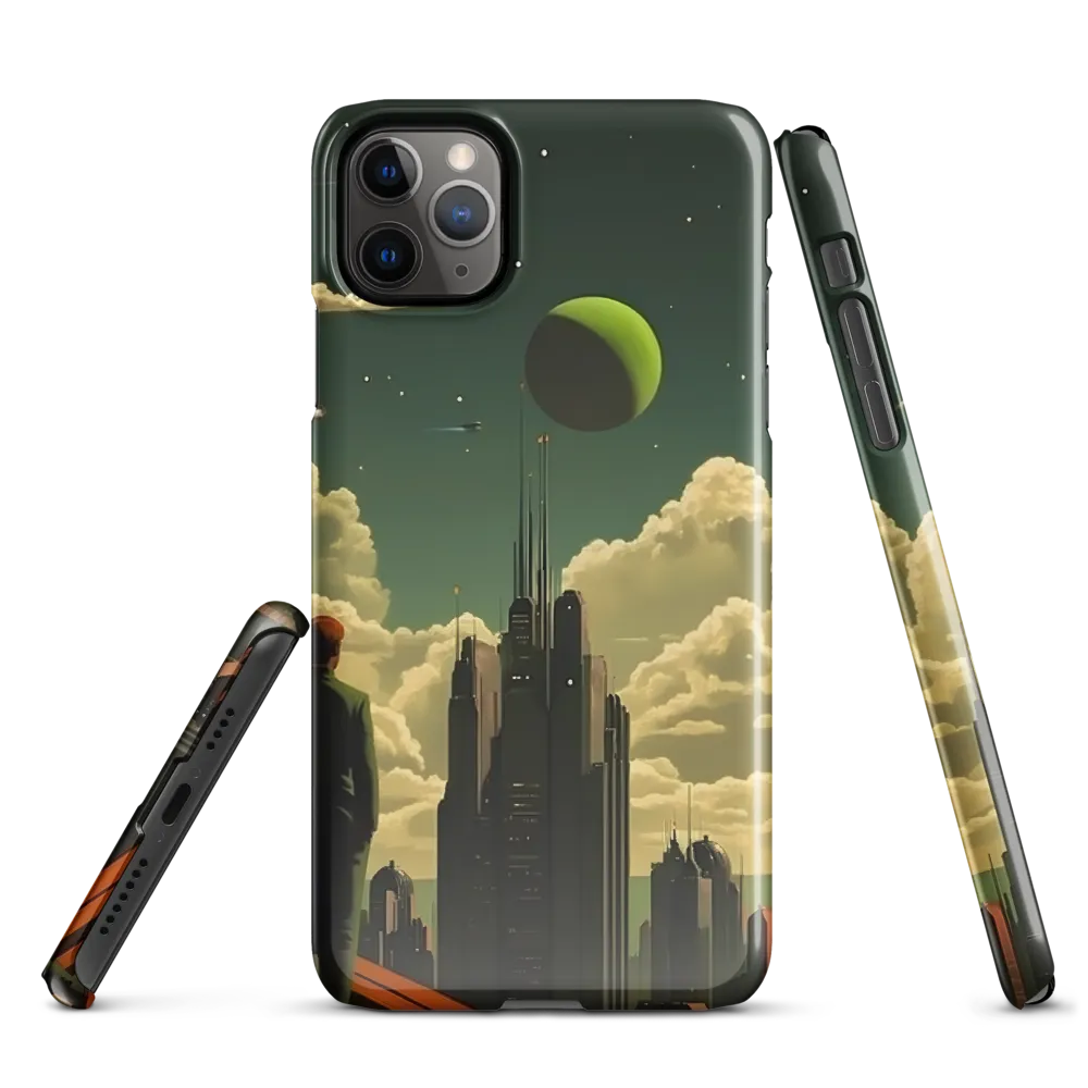 Gaze of Tomorrow: A Futuristic Vision | Phone Case |  11 Pro Max | Snap Case | Glossy