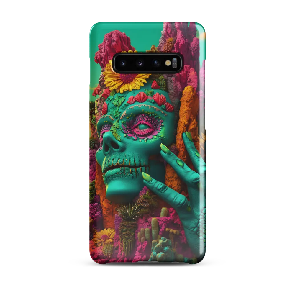 Ethereal Skull Garden | Phone Case |  S10 Plus | Snap Case | Glossy