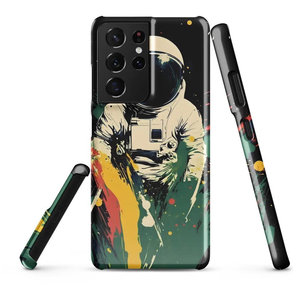 Cosmic Splash: The Astronaut's Journey