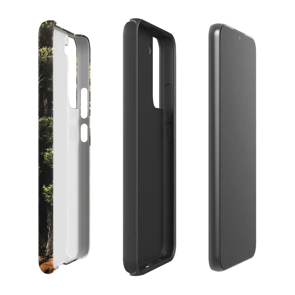 The Whispering Skull: A Surreal Encounter with Nature | Phone Case |  S22 Plus | Tough Case | Matte