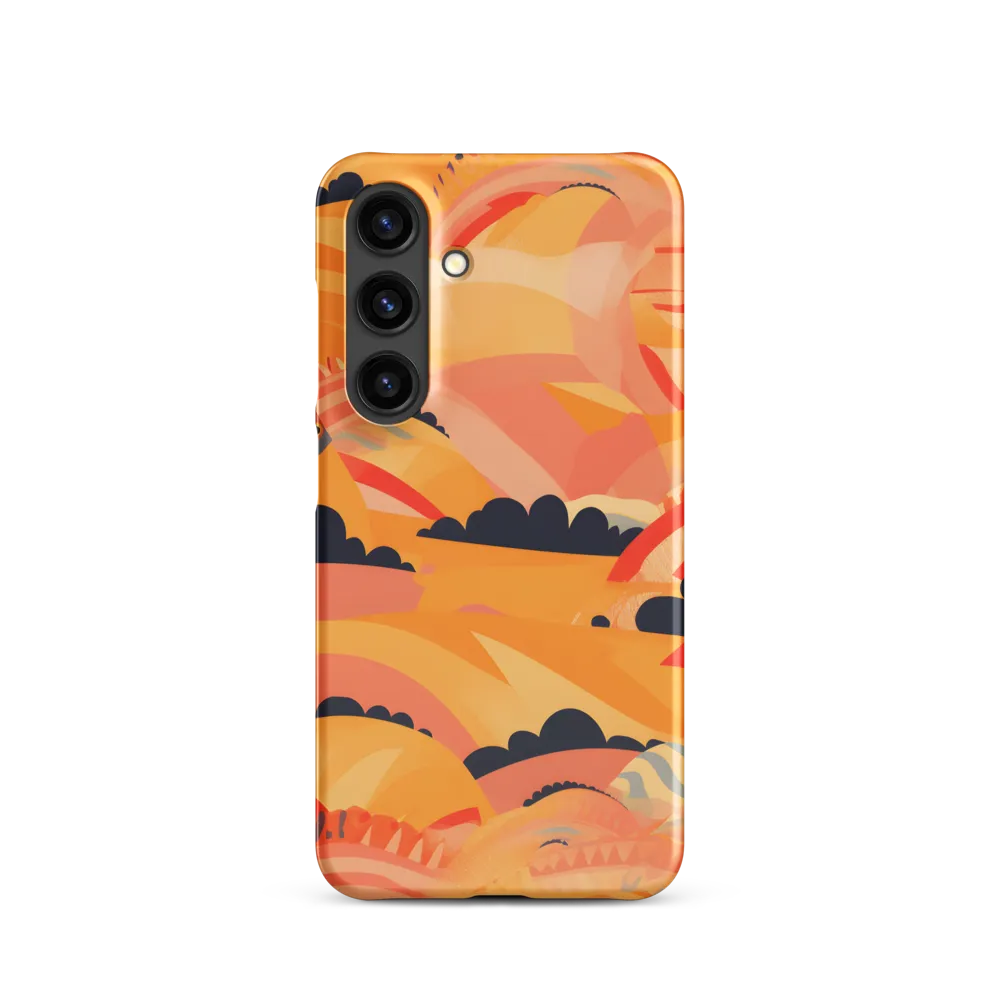 Whispers of the Abstract Horizon | Phone Case |  S24 | Snap Case | Matte